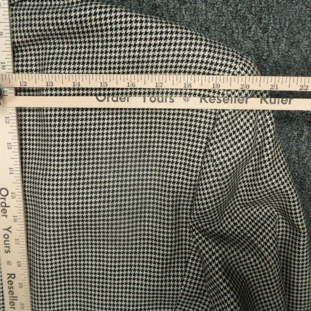 Canali Blazer Mens 40 Beige Proposta Houndstooth‎ Wool Silk Sport Coat Italy